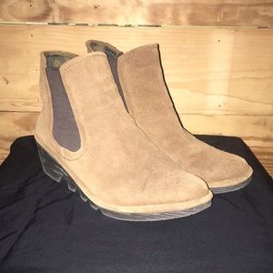 Fly London suede booties